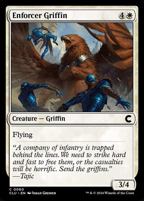 Enforcer Griffin (clu) (60)