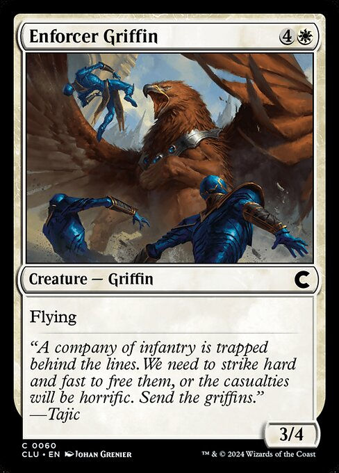 Enforcer Griffin (clu) (60)