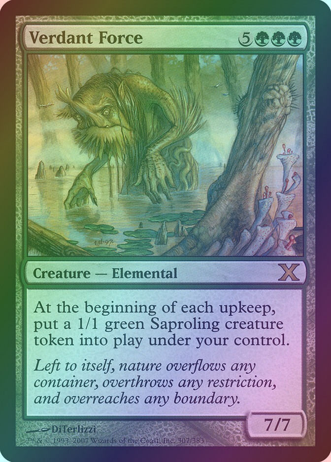 Verdant Force (10E) (307) / Foil