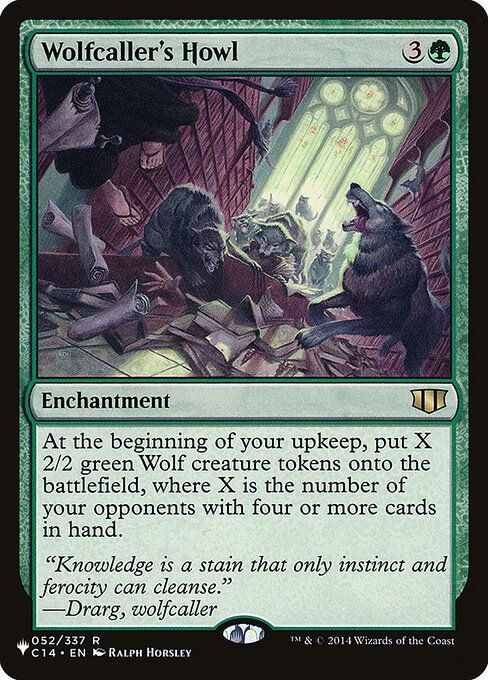 Wolfcaller's Howl (PLST) (C14-52)