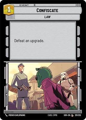 Confiscate (SOR_#251/252)