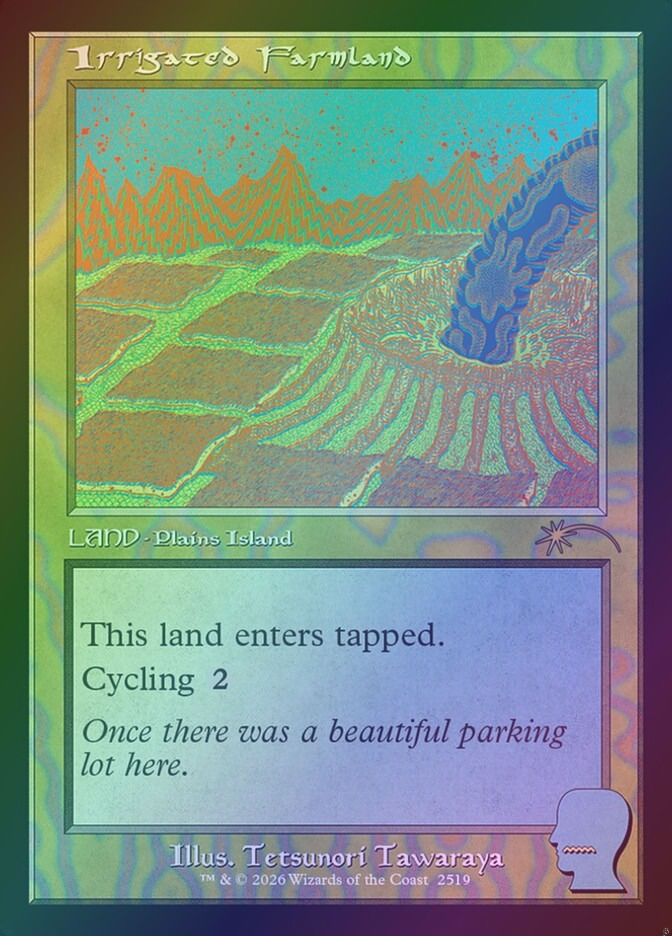 Irrigated Farmland (SLD) (2519) / Foil