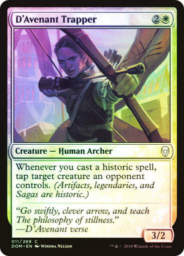 D'Avenant Trapper (DOM) (11) / Foil