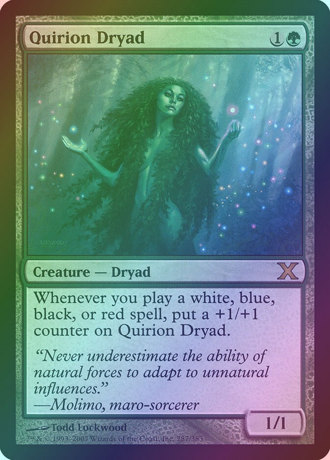 Quirion Dryad (10E) (287) / Foil