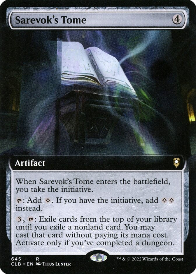 Sarevok's Tome (CLB) (645) / Extended Art