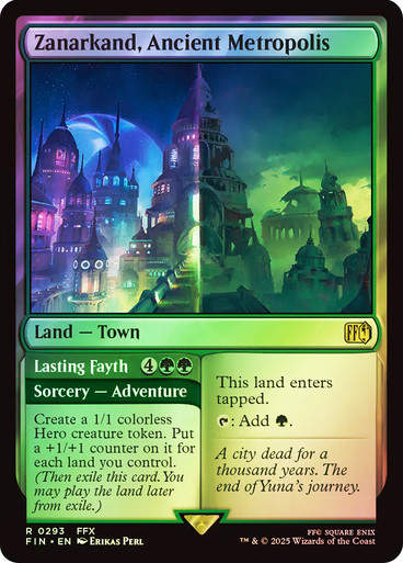 Zanarkand, Ancient Metropolis // Lasting Fayth (FIN) (293) / Foil