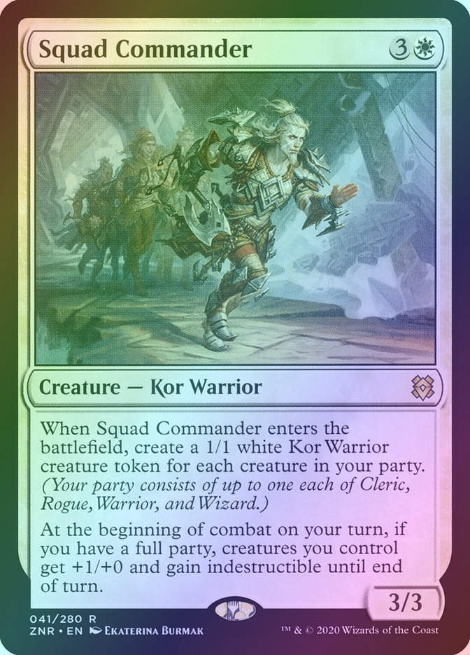 Squad Commander (ZNR) (41) / Foil