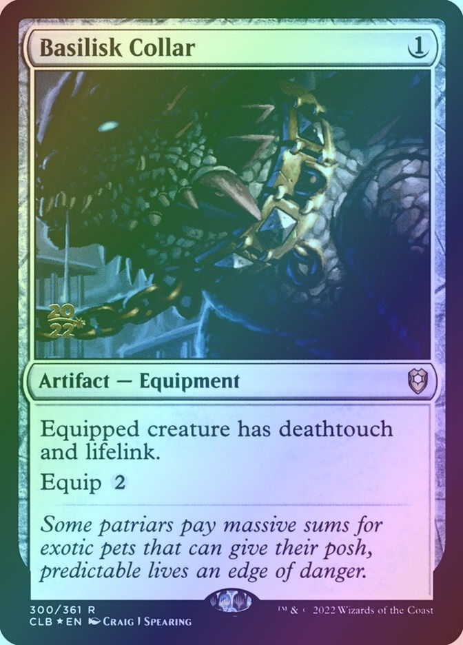Basilisk Collar (PCLB) (300s) / Foil