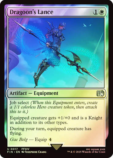 Dragoon's Lance (FIN) (17) / Foil