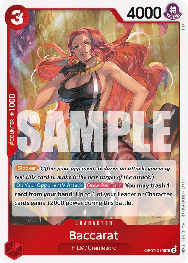 Baccarat (OP07-010) / Foil