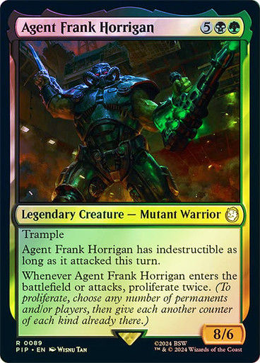 Agent Frank Horrigan (pip) (89) / Foil