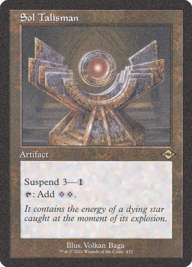 Sol Talisman (MH2) (432) / Foil Etched