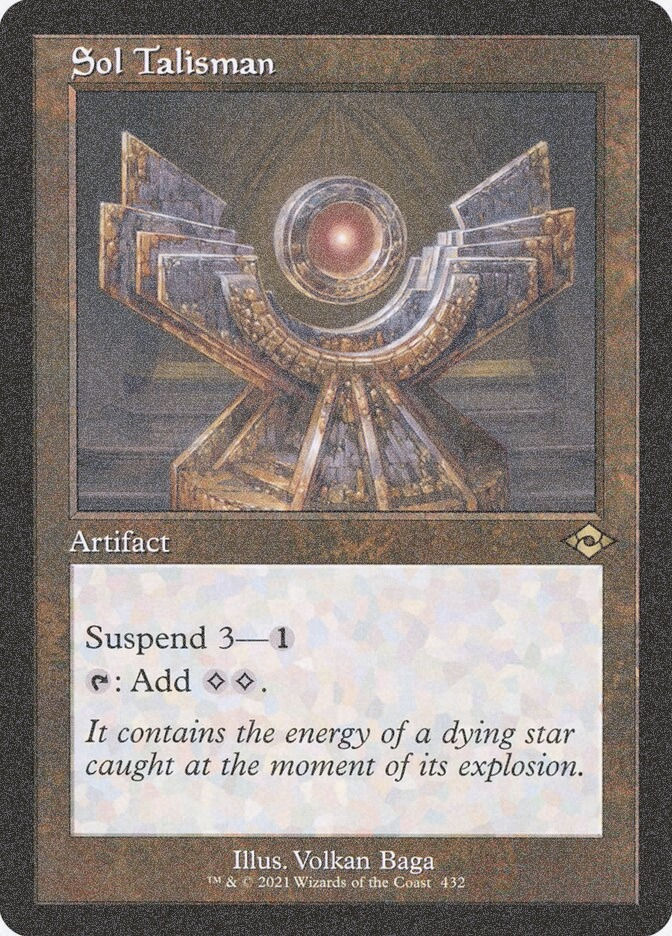 Sol Talisman (MH2) (432) / Foil Etched