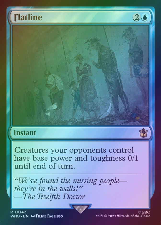 Flatline (WHO) (43) / Foil