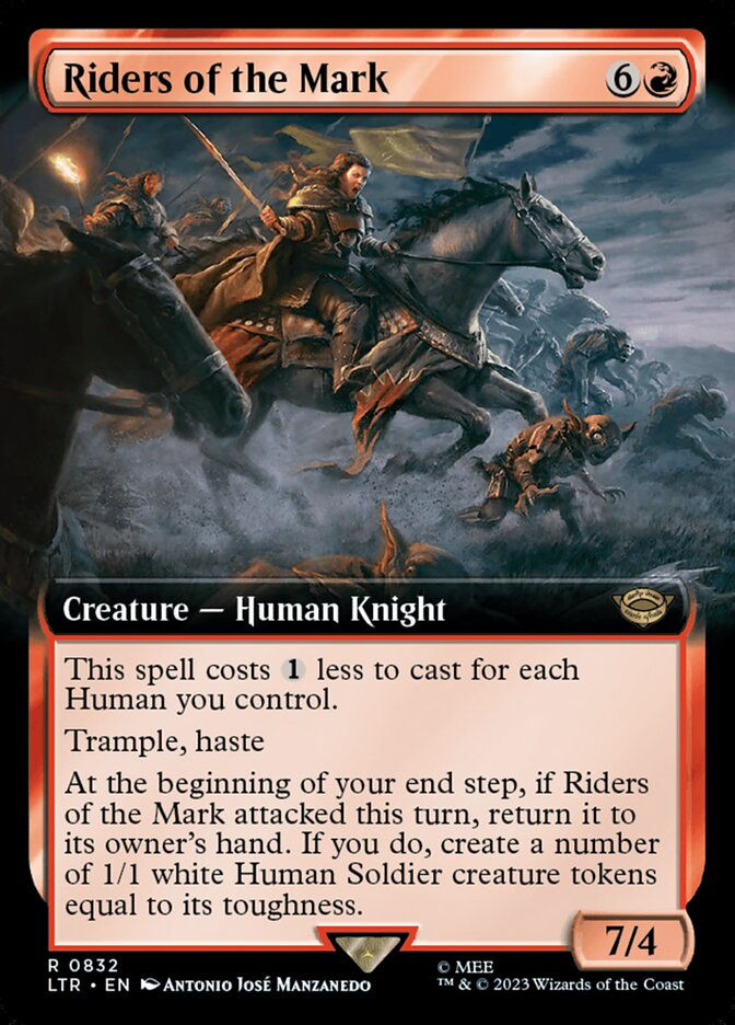Riders of the Mark (LTR) (832) / Extended Art