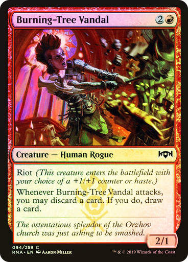 Burning-Tree Vandal (RNA) (94) / Foil