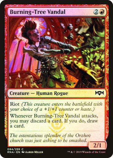 Burning-Tree Vandal (RNA) (94) / Foil