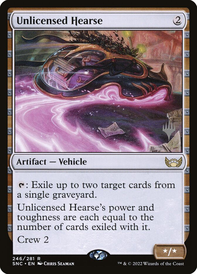 Unlicensed Hearse (PSNC) (246p)