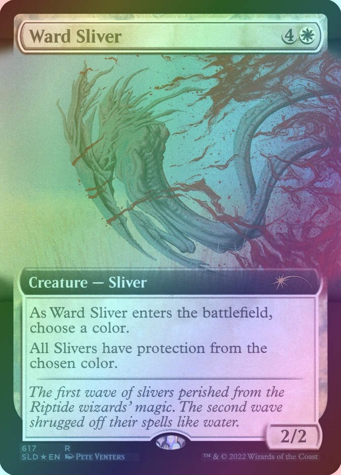 Ward Sliver (SLD) (617) / Extended Art / Foil