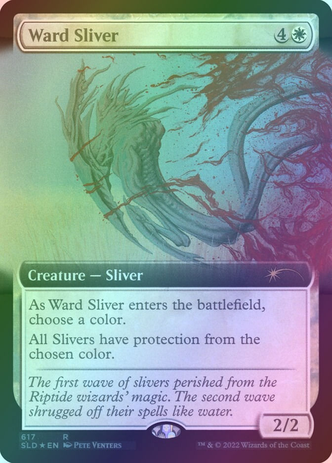 Ward Sliver (SLD) (617) / Extended Art / Foil
