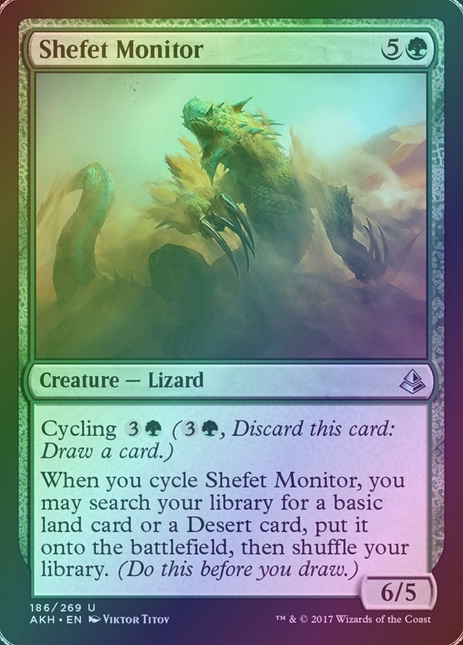 Shefet Monitor (AKH) (186) / Foil