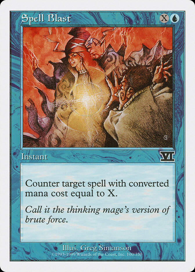 Spell Blast (6ED) (100)