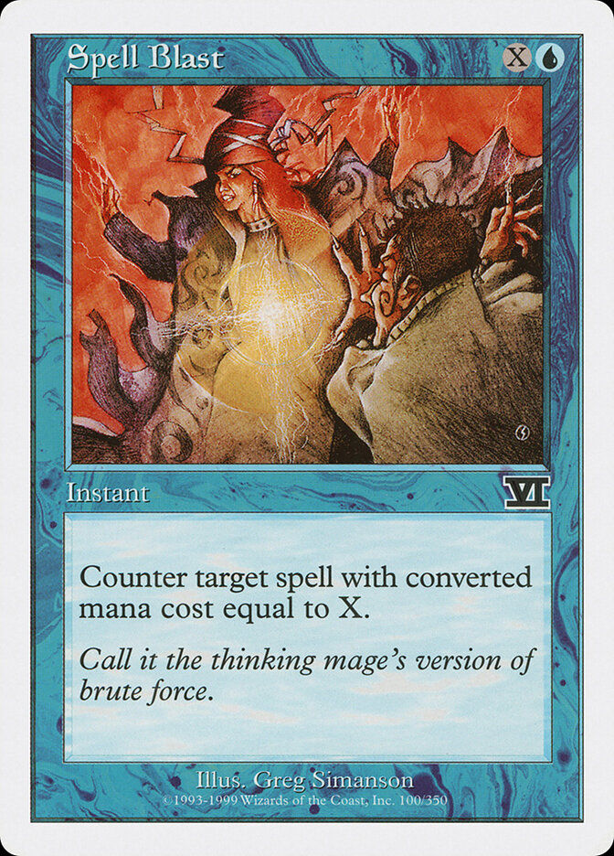Spell Blast (6ED) (100)