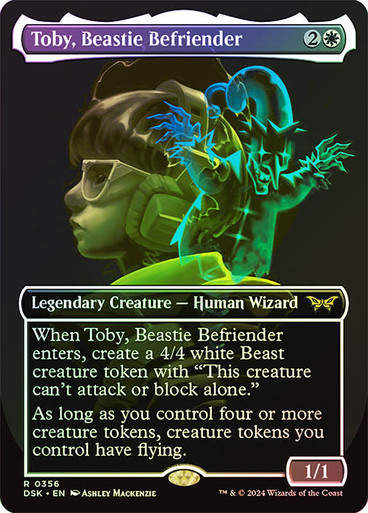Toby, Beastie Befriender (DSK) (356) / Foil / Borderless