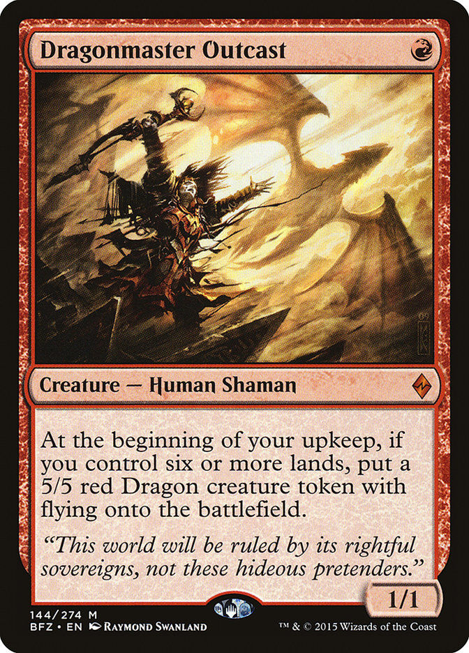 Dragonmaster Outcast (BFZ) (144)