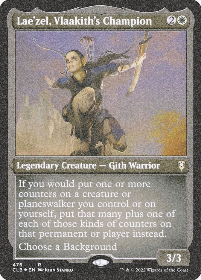 Lae'zel, Vlaakith's Champion (CLB) (476) / Foil Etched