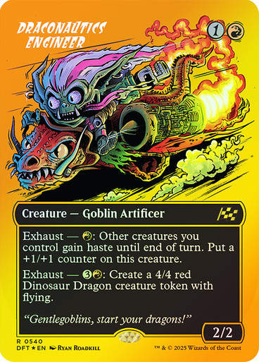 Draconautics Engineer (DFT) (540) / Borderless  / First Place Foil