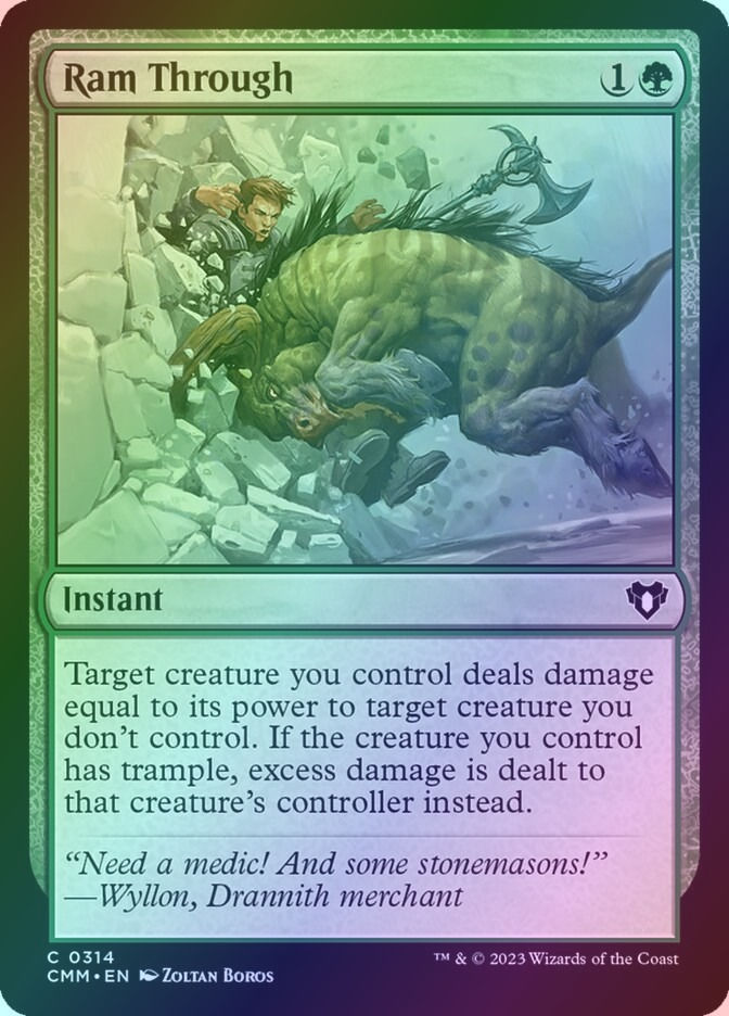 Ram Through (CMM) (314) / Foil
