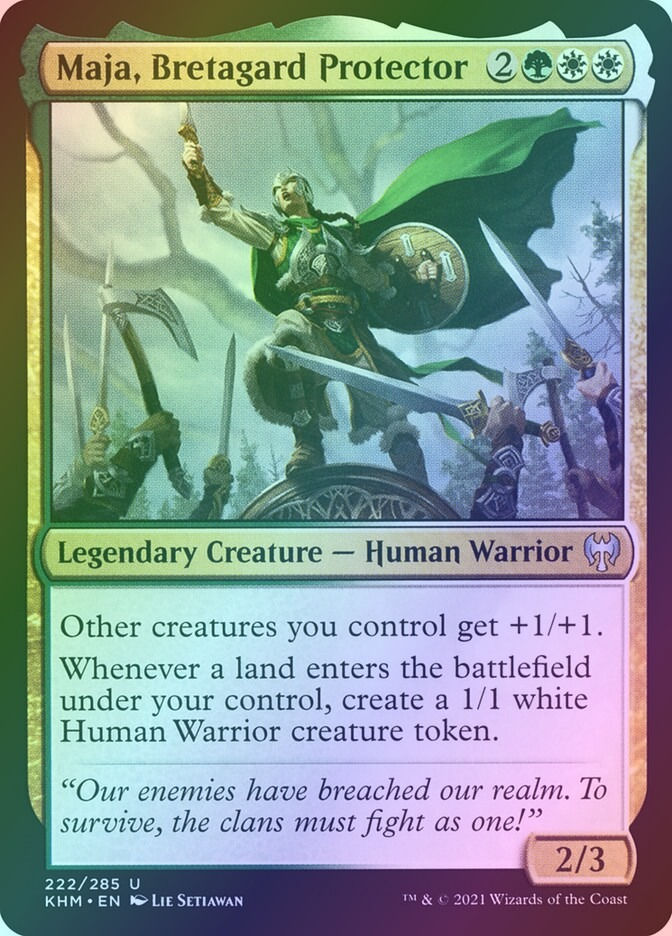 Maja, Bretagard Protector (KHM) (222) / Foil
