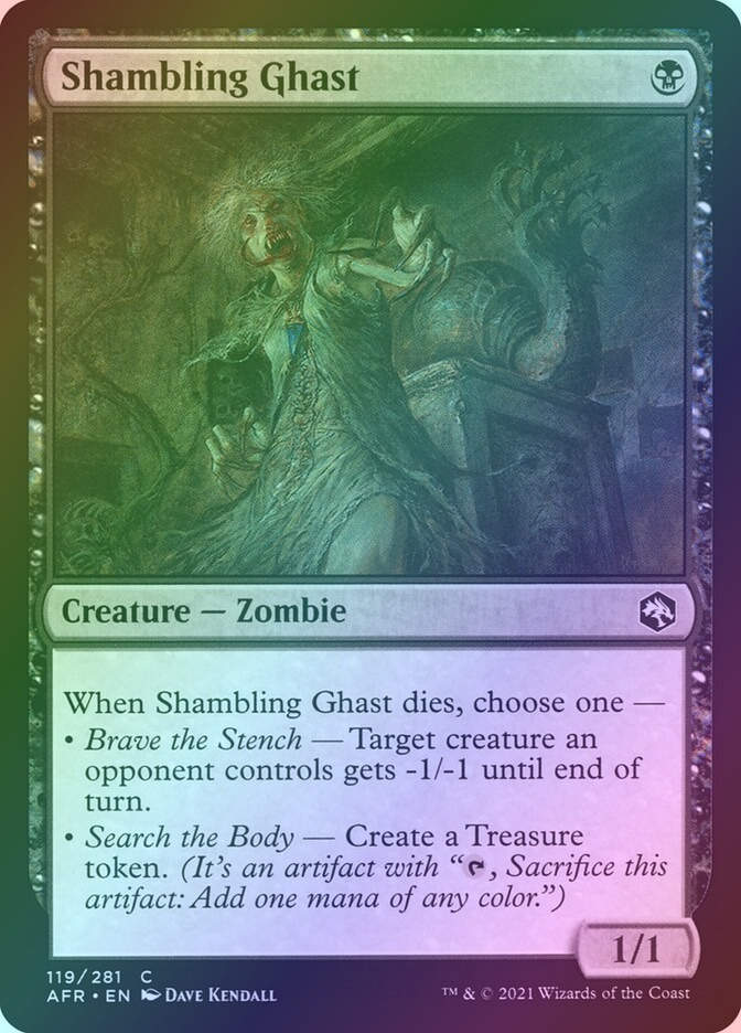 Shambling Ghast (AFR) (119) / Foil
