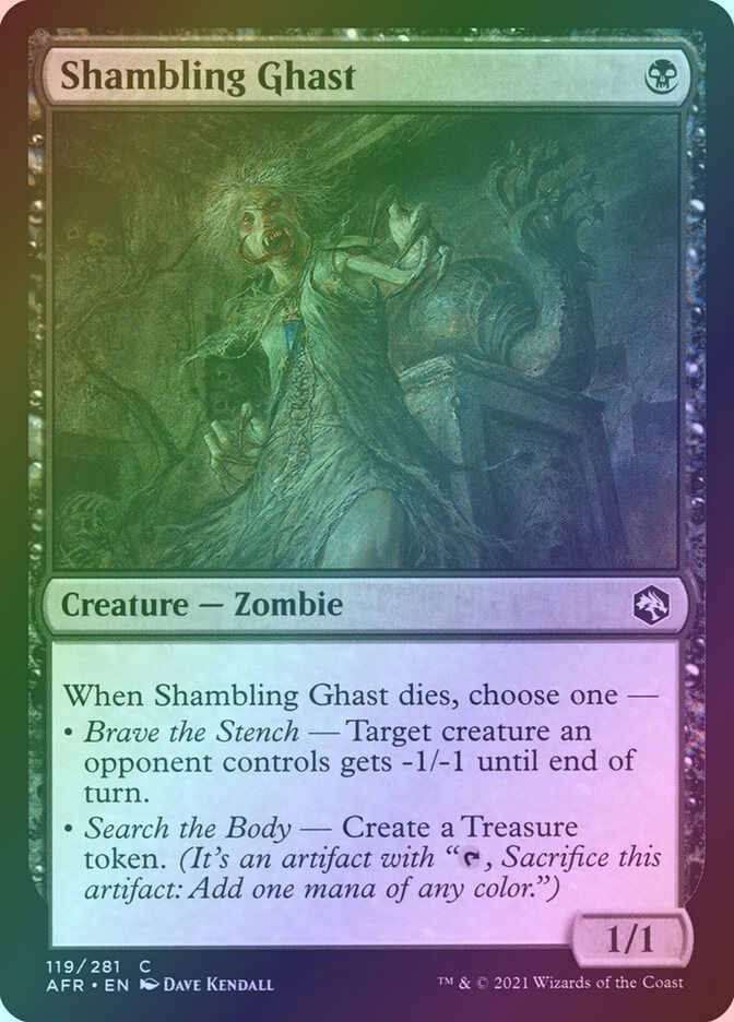 Shambling Ghast (AFR) (119) / Foil