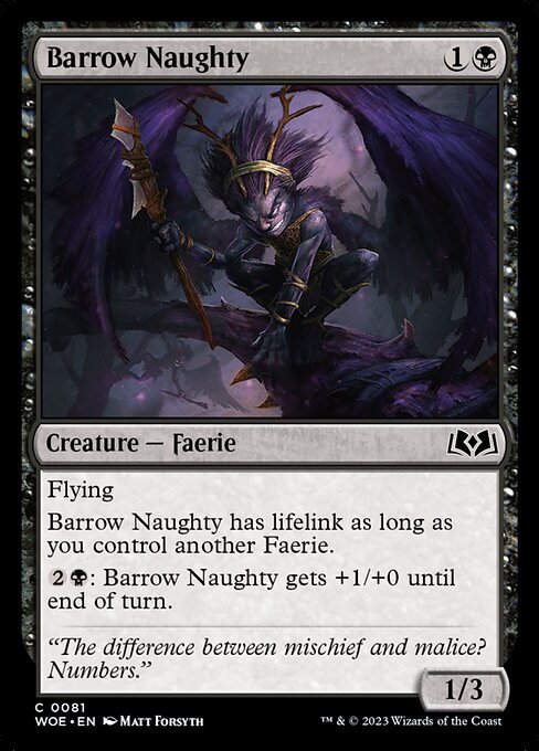 Barrow Naughty (woe)