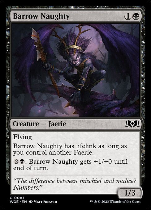 Barrow Naughty (woe)