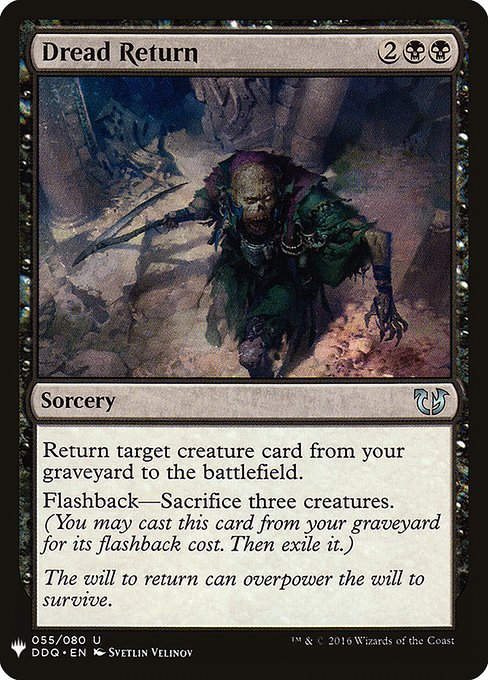 Dread Return (PLST) (DDQ-55)