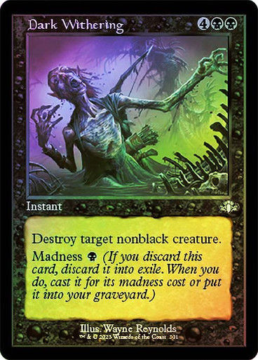 Dark Withering (DMR) / Showcase / Foil