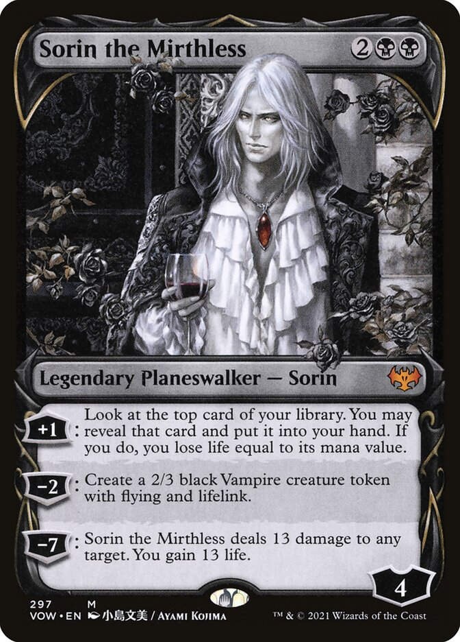 Sorin the Mirthless (VOW) (297) / Showcase