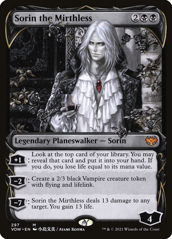 Sorin the Mirthless (VOW) (297) / Showcase