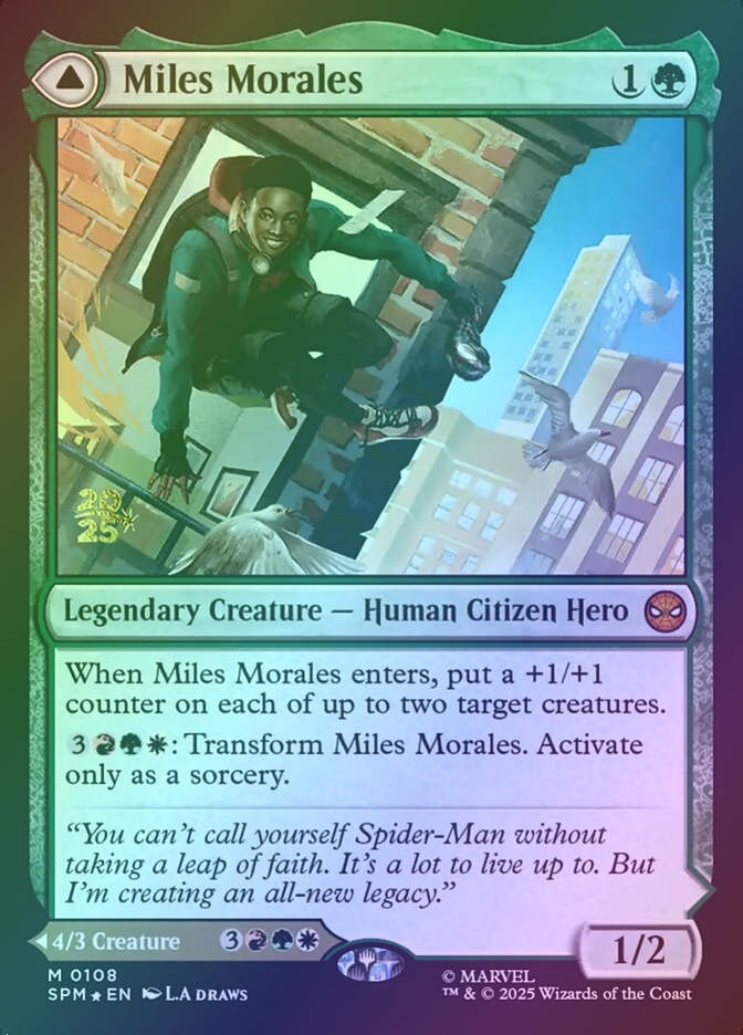 Miles Morales // Ultimate Spider-Man (PSPM) (108s) / Foil