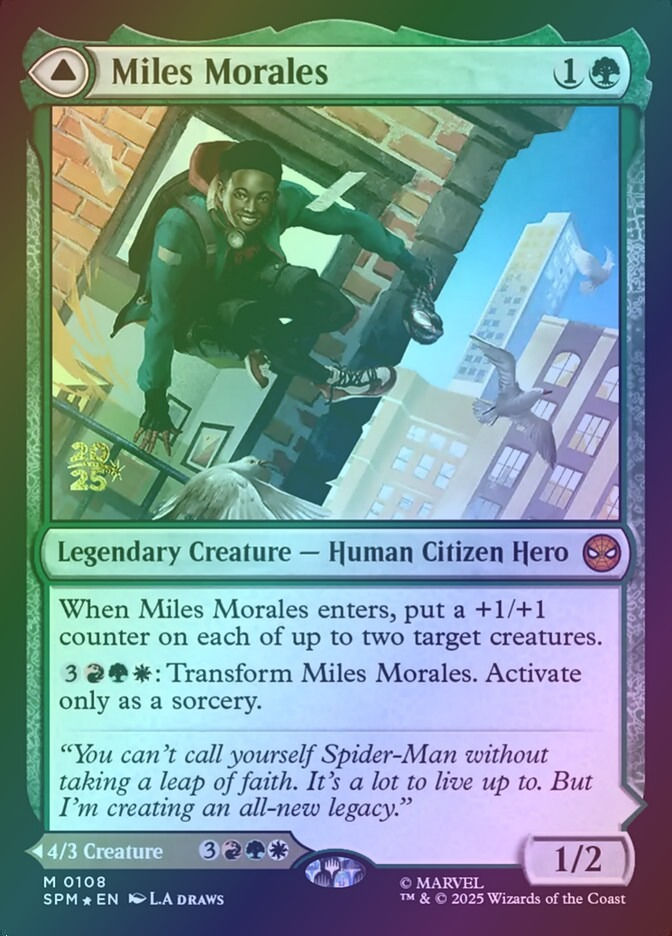 Miles Morales // Ultimate Spider-Man (PSPM) (108s) / Foil — cara 1 de 2