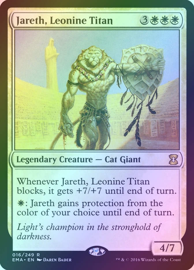 Jareth, Leonine Titan (EMA) (16) / Foil