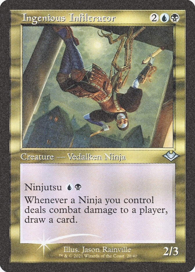 Ingenious Infiltrator (H1R) (28) / Foil Etched