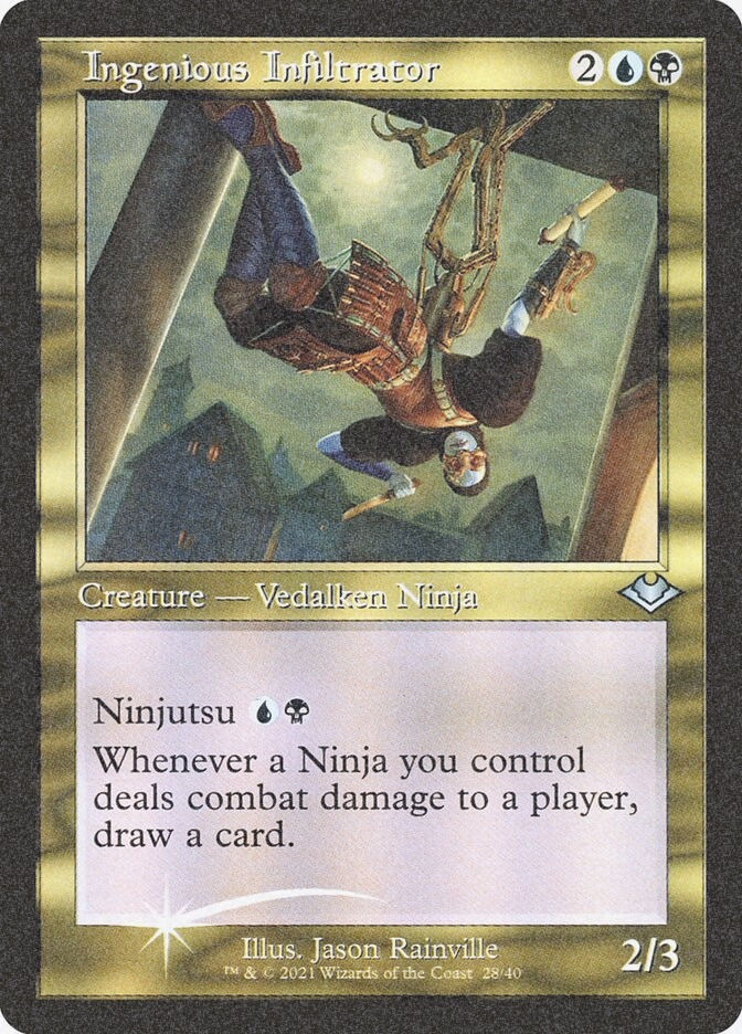 Ingenious Infiltrator (H1R) (28) / Foil Etched