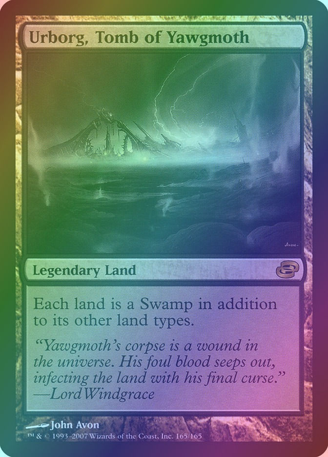 Urborg, Tomb of Yawgmoth (PLC) (165) / Foil