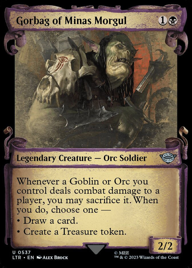 Gorbag of Minas Morgul (LTR) (537) / Showcase