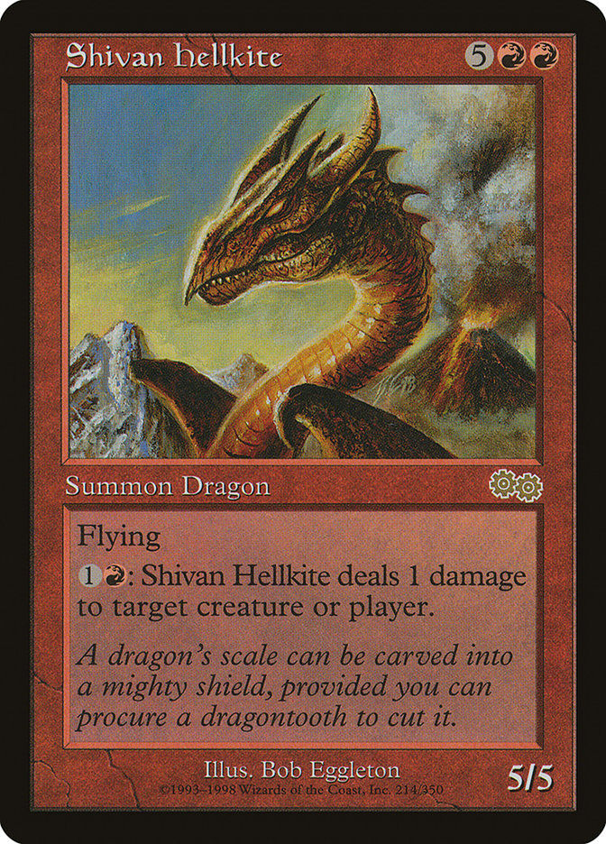 Shivan Hellkite (USG) (214)