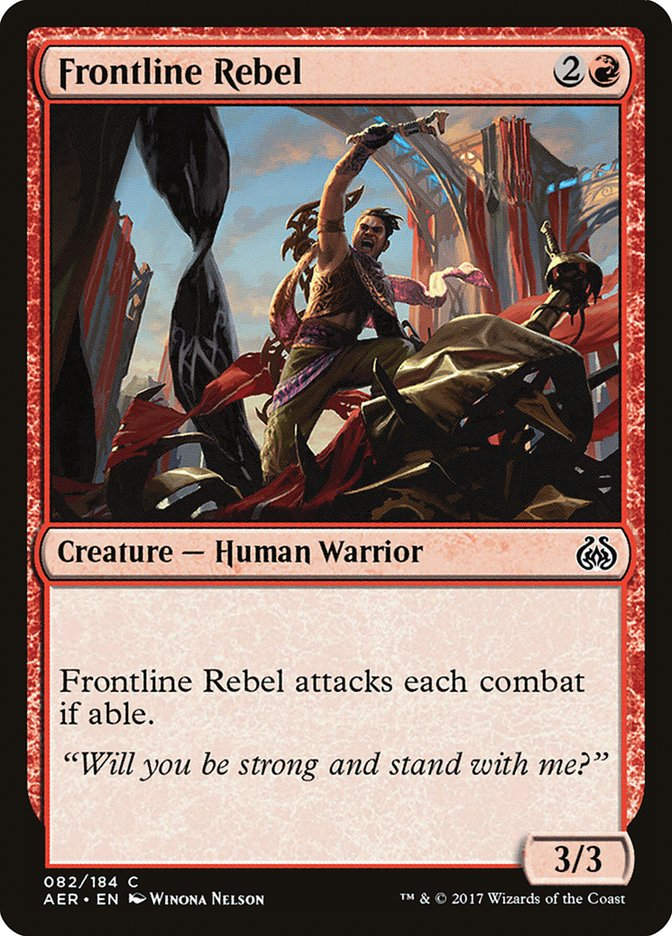 Frontline Rebel (AER) (82) / Foil